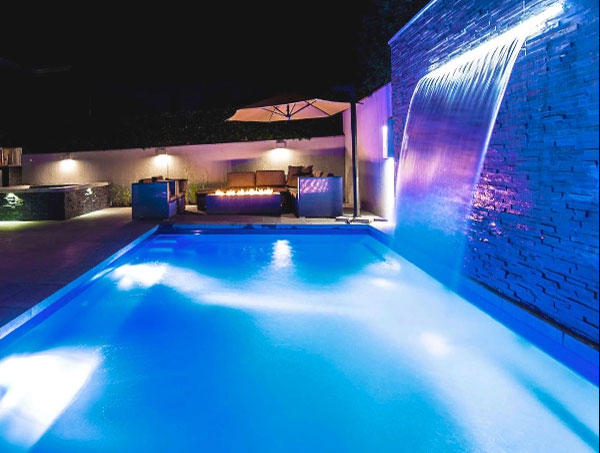 Swimming Pool Lighting Feature